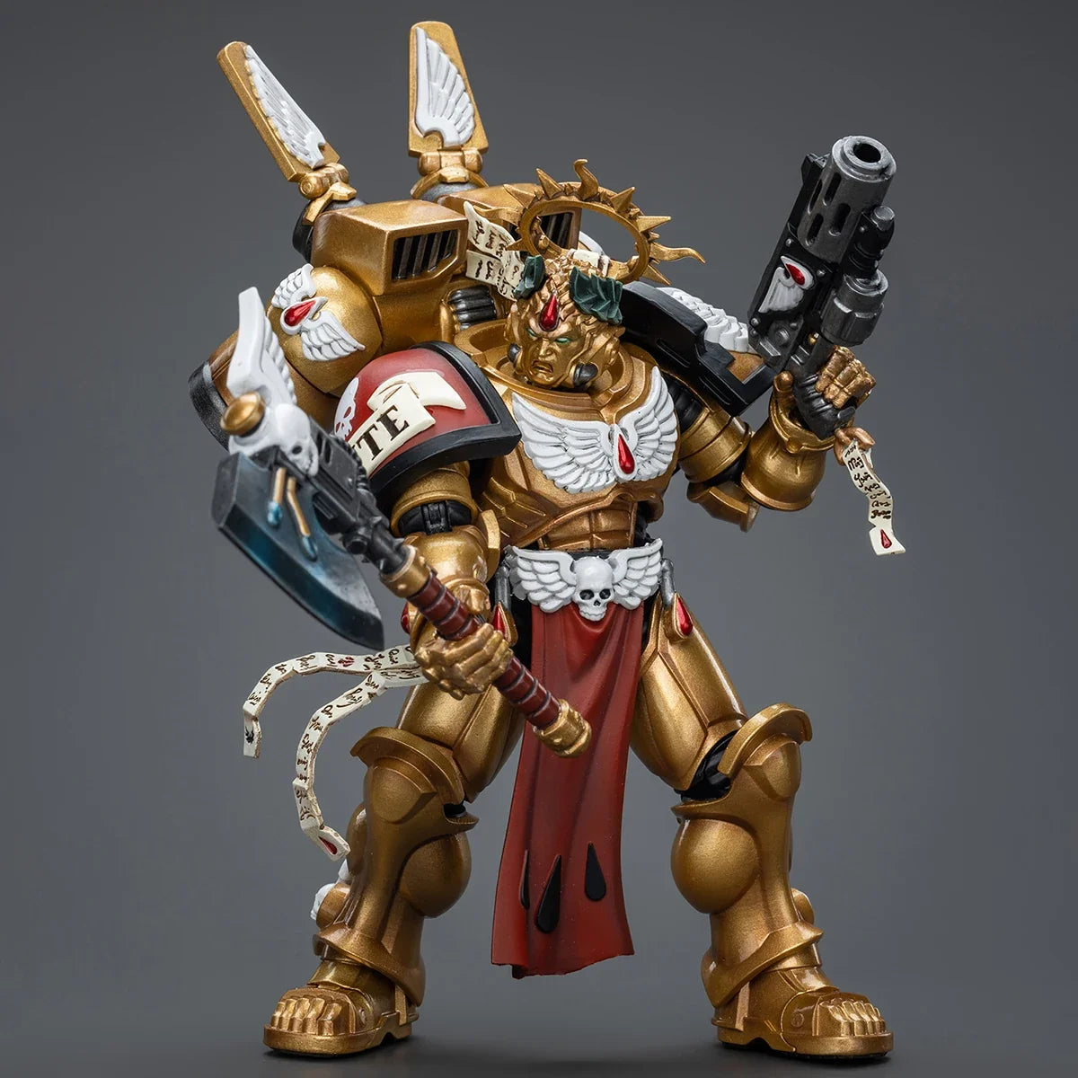 HIPLAY JOYTOY Blood Angels Sanguinary Guard Commander Dante 1/18 Warhammer 40,000 Reissue Action Figure