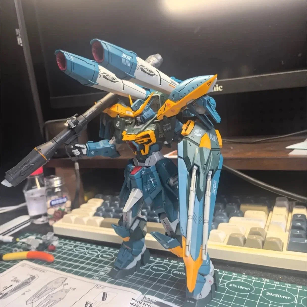 BAOBAO MG 1/100 FM Calamity  Gat-X131 Assembly Robot Model Kit  Action Figure Collection Toy Plastic Model Toys