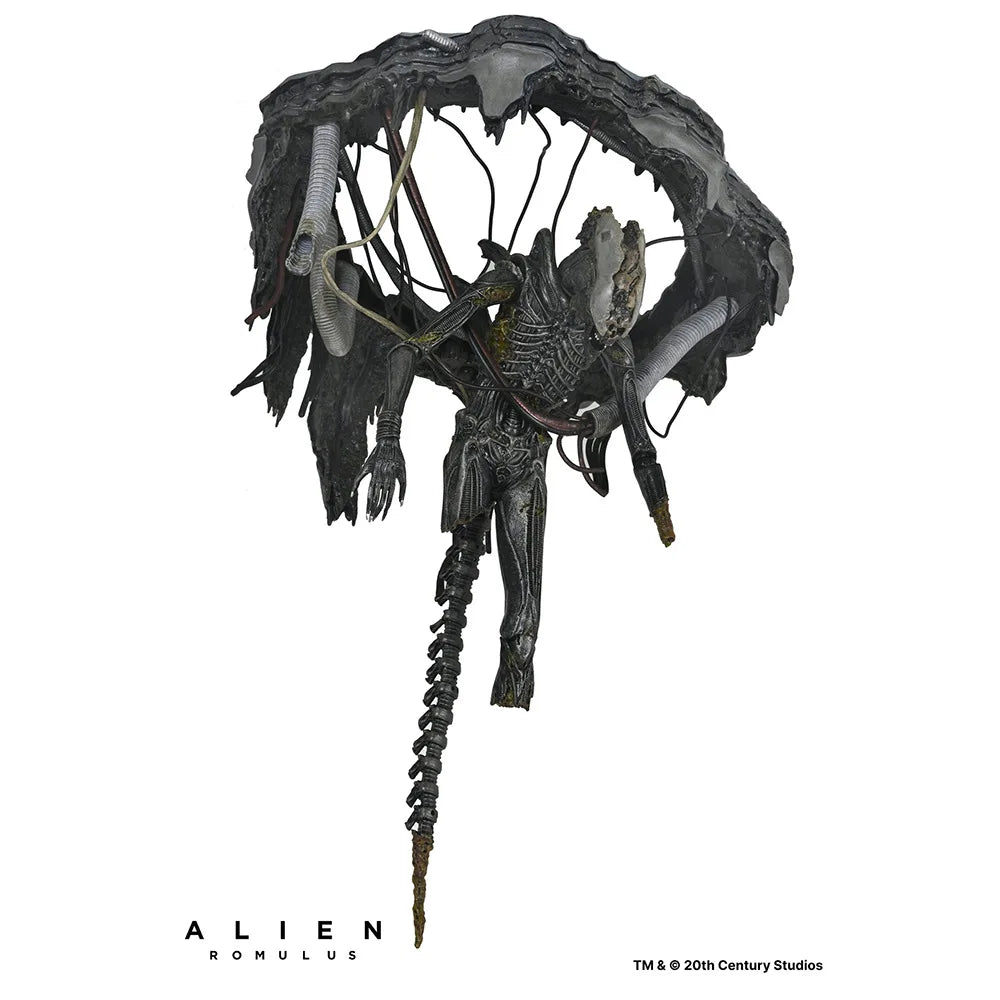 NECA 51743 Toys Alien: Romulus Action Figure Deluxe Suspended Lab Xenomorph XX121 Original Anime Collection Doll Decoration