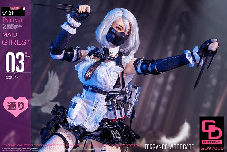 In Stock Servant Frontline Third Shot Nova 1/6 Action Figure Gd97010 Female Soldier Figure Model Collectible Value Gifts Toys