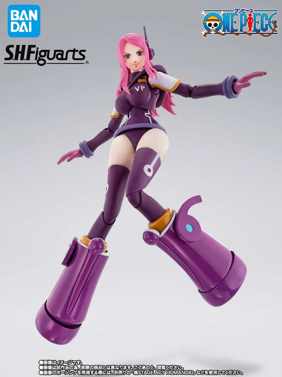 Bandai BP Limited Edition S.H.Figuarts ONE PIECE Jewelry Bonnie -Miraijima Egghead Premium Collectible Model Gift