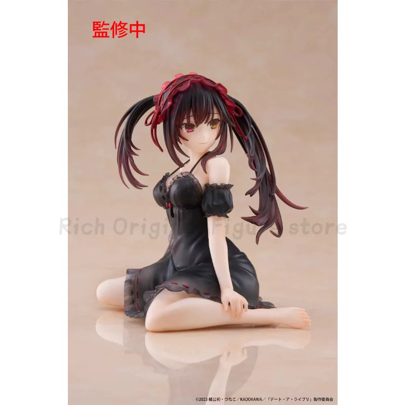 【In Stock 】Original TAiTO DATE ALIVE IV Season 5 Desktop Cute Kurumi Tokisaki ~Pajama Style~ Anime Figure Collection Model Toys