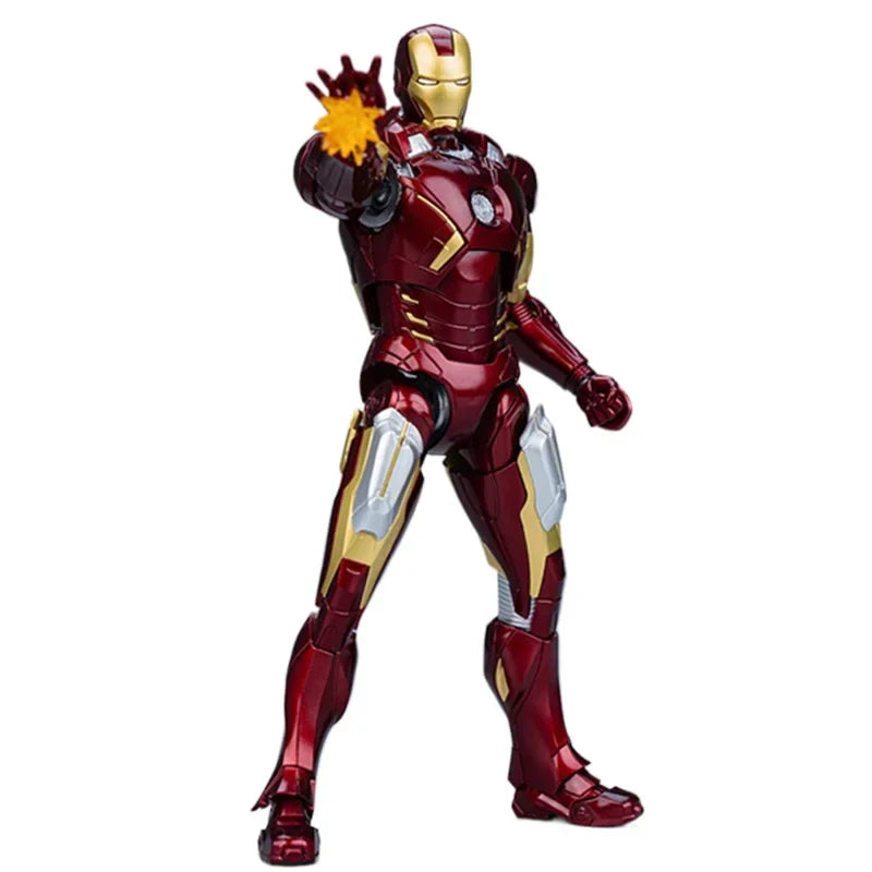 Fondjoy Marvel Iron Man MK7 DIY Assemble Toy Iron Man Model 15cm ABS Material 1/12 Scale Action Figures Toy  Boys Birthday Gift