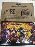 In Stock Original Bandai Shodo Super Kyouryuu Sentai Zyuranger Mighty Morphin Power Rangers Collectible Action Figures Model Toy