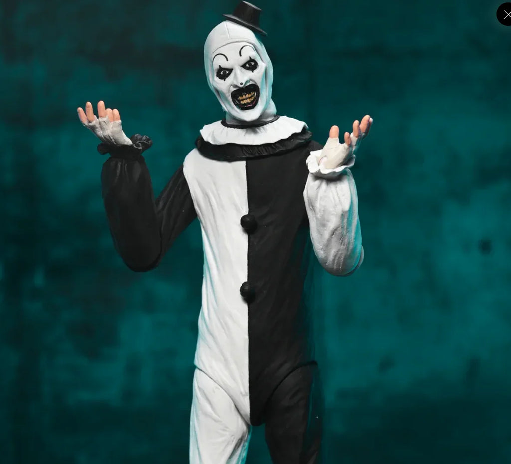 Neca 45251 Ultimate Art The Clown 7-Inch Scale Collectible Action Figure Horror Movie Model Articulated Figure Premium Accessori