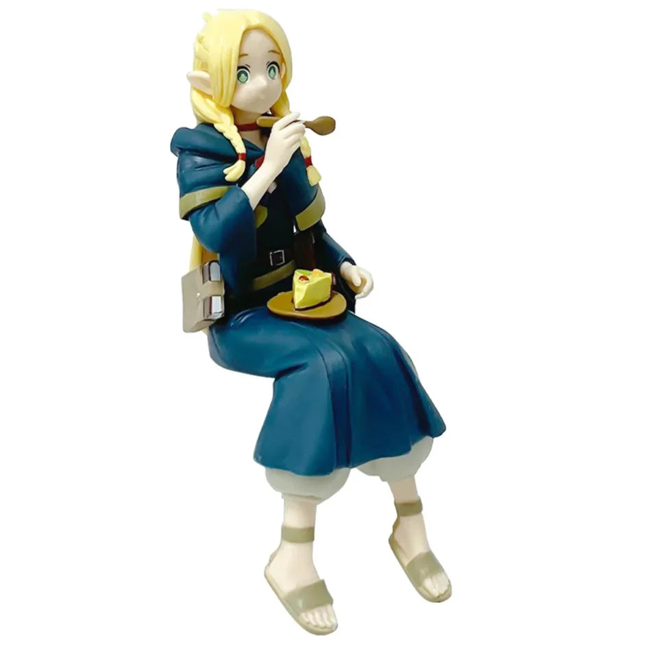 Marcil Donato Anime Girl Delicious In The Dungeon Statue Dungeon Food Leo Stouten Action Figure Model Sitting colle Doll Gift
