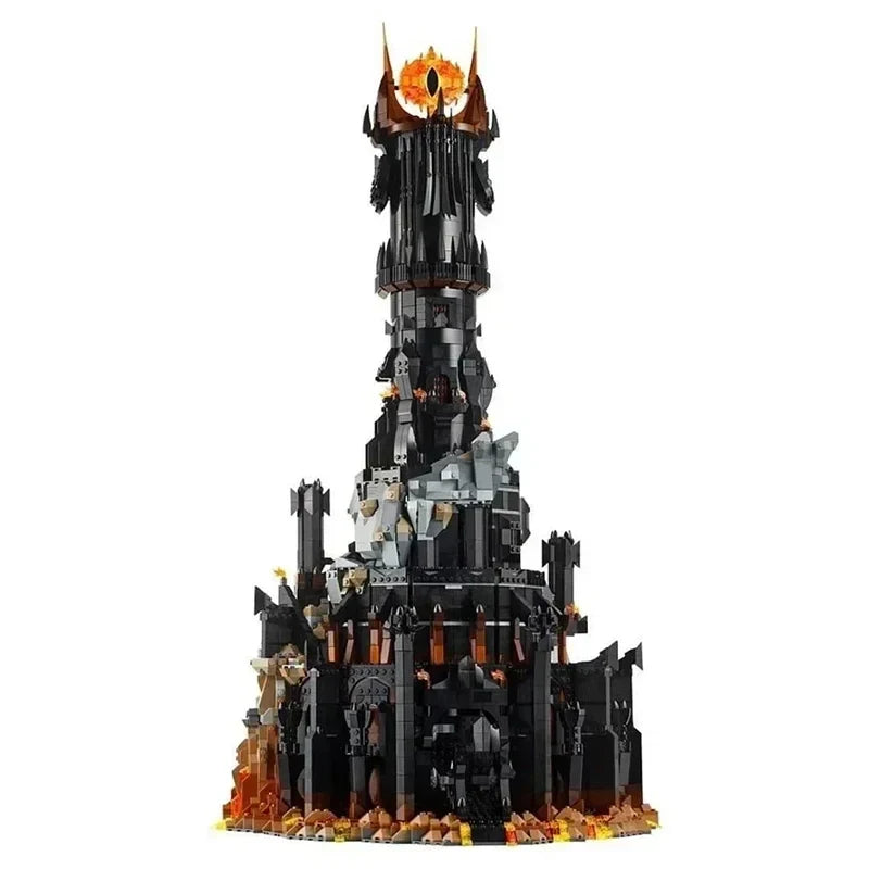 5471Pcs 2024 New 10333 Black Tower Dark Model Building Blocks Kit Bricks Creative MOC Toy for Boys Adult Birthday Xtmas Gifts