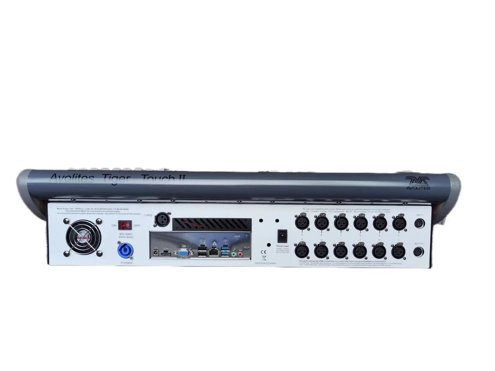 TIGER TOUCH II Touch Tiger 2 stage lighting console with aviation case