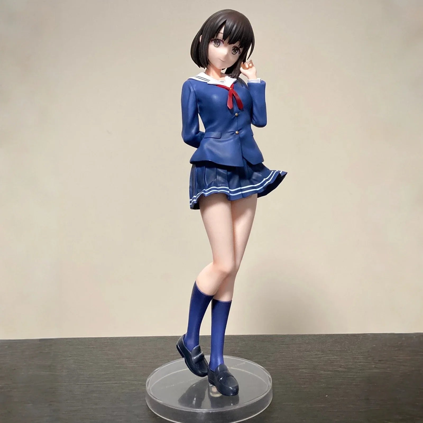 Aki Toyama School orm Ver. Figure SEGA Desktop Model Anime Game Collectible Toy 220mm PVC Static Proportion Model