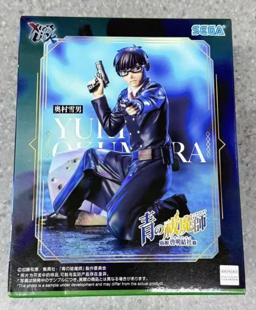 100% Genuine Sega Blue Exorcist Okumura Rin Yukio Pvc Anime Figure Model Collector Ornament Toy Gift New and Unopened In Stock