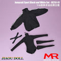 JO25X-01 1/6 Scale Female Sports Wear Jumpsuit Jacket Clothes Model Fit 12'' JIAOU TBL Soldier Action Figure Body Dolls