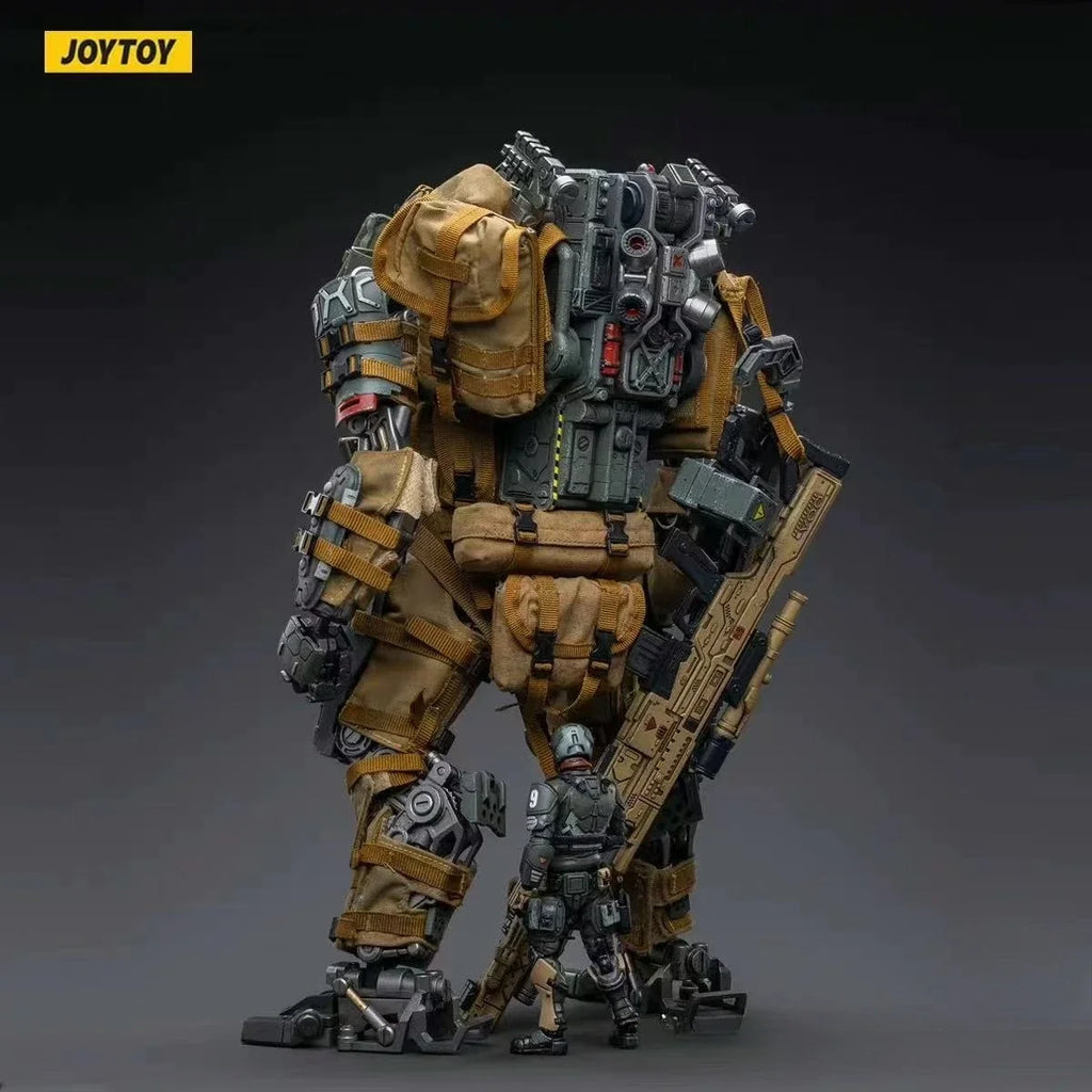 JOYTOY 06 Heavy-mounted assault mecha soldier mecha model 1:18 series 3.75-inch gift toys