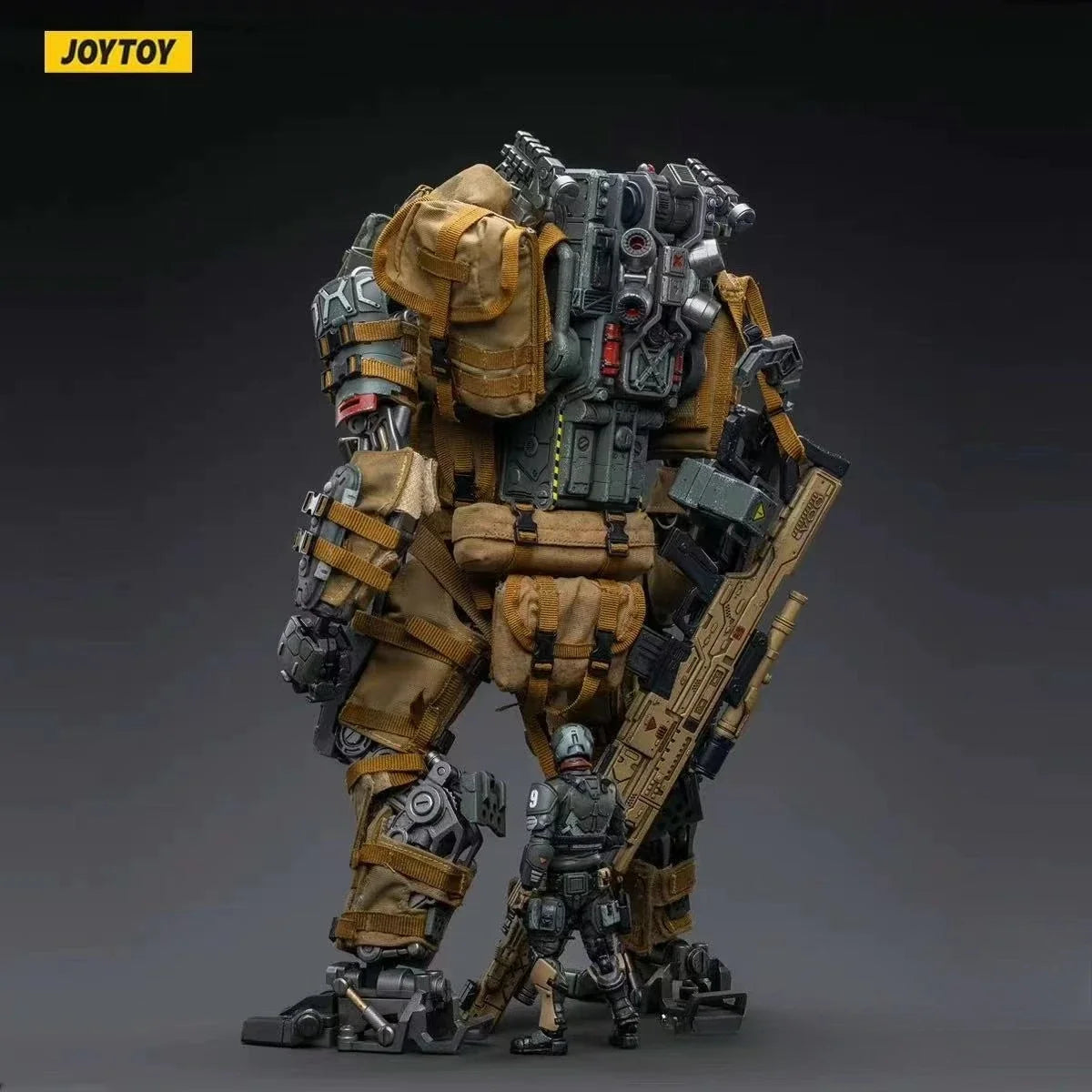 JOYTOY 06 Heavy-mounted assault mecha soldier mecha model 1:18 series 3.75-inch gift toys