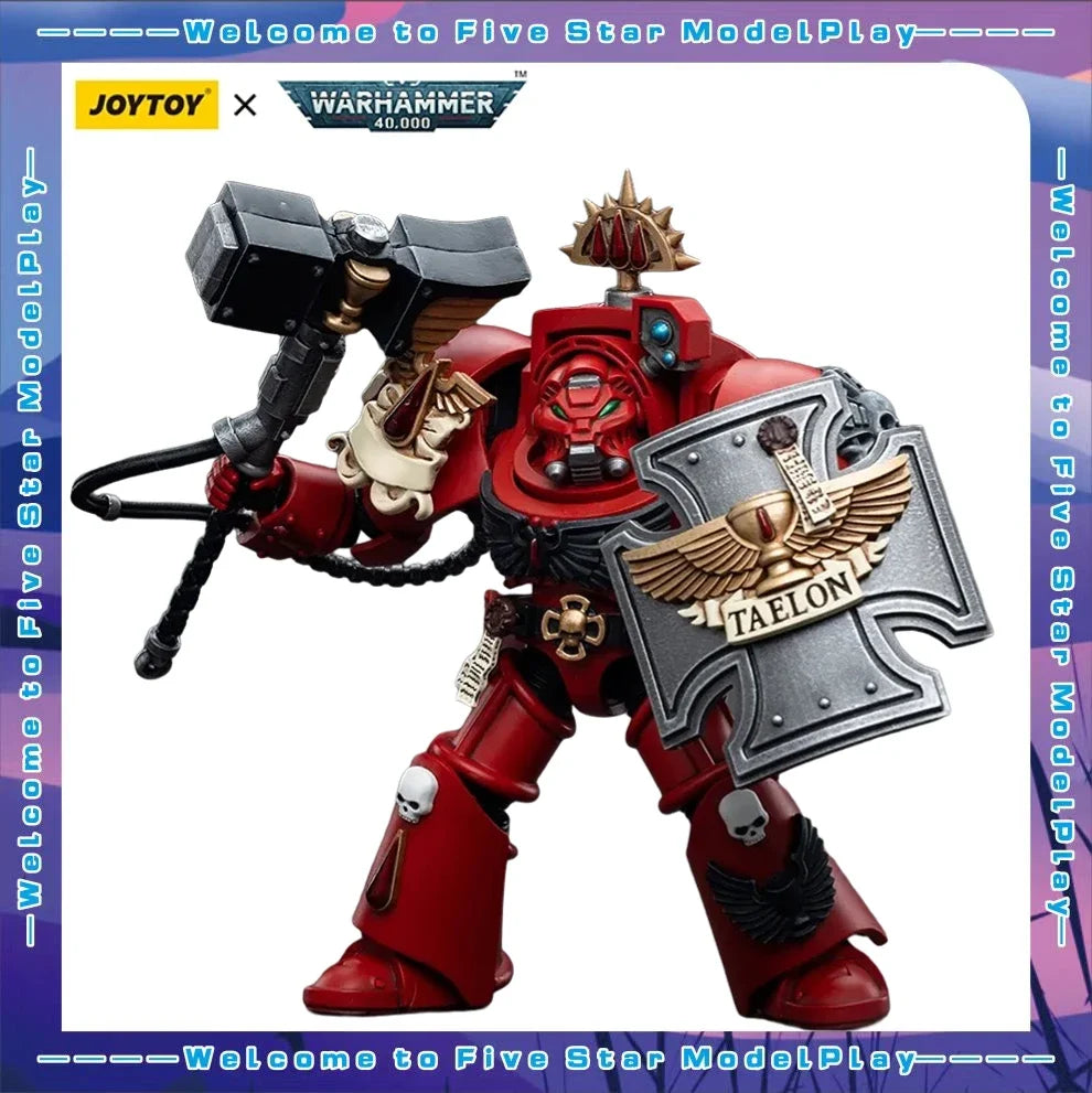 【FS】JOYTOY  Warhammer 40K  Scale 1/18 Action Figures Blood Angels Assault Terminators Brother Taelon Models Toys Gifts