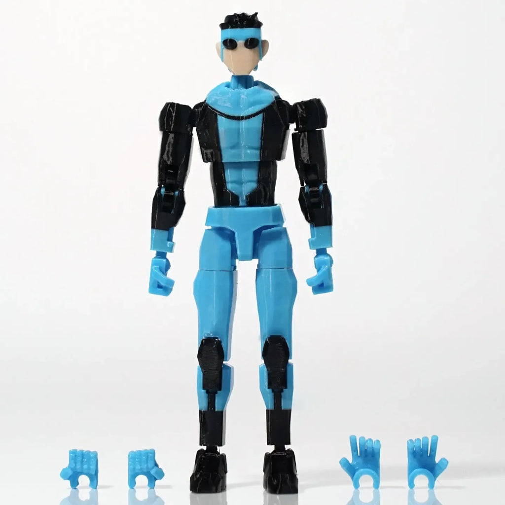 Super 3D 3D Gedruckte Knieschoner Mark No Knieschoner Invincible Invincible Boy Dummy13 T13 Multi-Gelenkige Shapeshift Actionfiguren Spielzeug