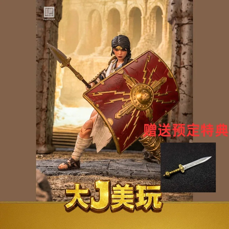 Fangcun Studio 1/12 Demigod Gladiator Achilia Bewegliche Figur Hochwertiges Feines Design