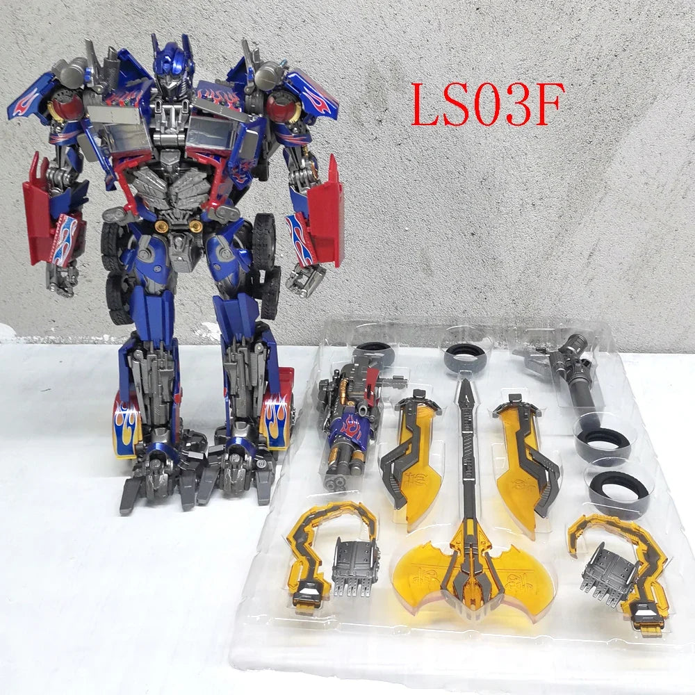 BMB LS06 Galvatron LS03 OP Commander Transformation Toys Megatank Car Movie Series Action Figure Deformation Robot Anime Model