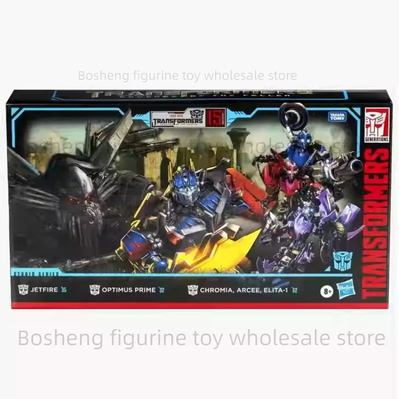 In Stock Transformed toys G0294 Optimus Prime Chromia Arcee Action Character Model Collect Toy Desktop Ornaments Holiday Gift
