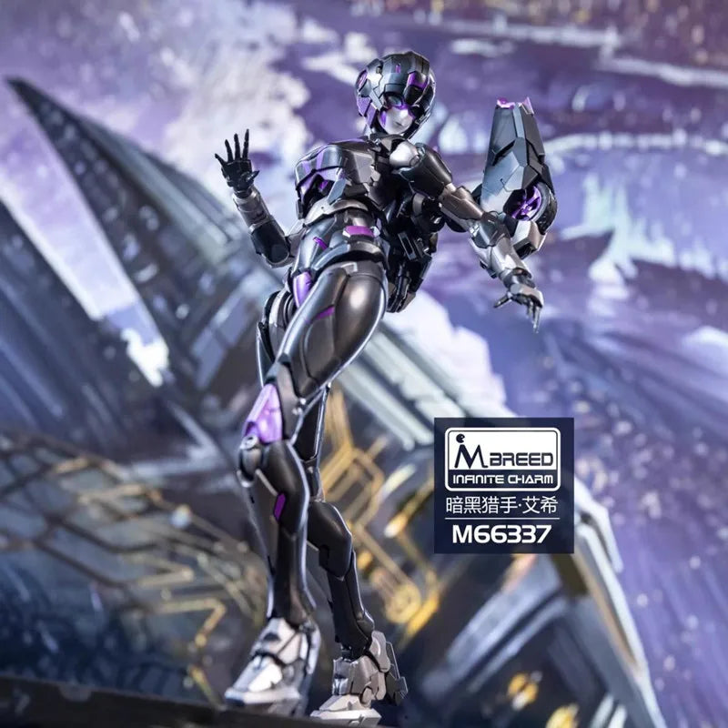 Infinite Charm M66337 black hunter Arcee Transformation Assembly Model Kit Cee Action Figures Toy