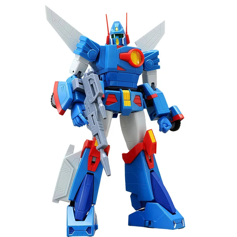 Bandai Original HI-METAL R Combat Mecha Zabungur Anime Action Figures Toys for Boys Christmas Gift Collectible Model Ornaments