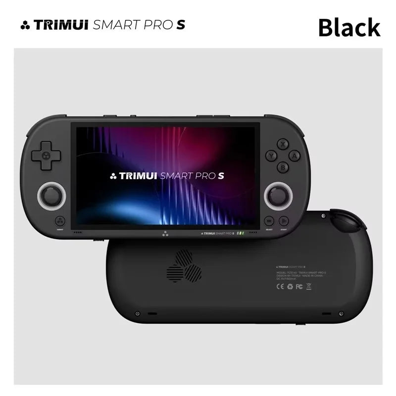 Trimui Smart pro S Handheld Game Player 4.96 Inch 1280x720 IPS LCD Screen Wireless GBA NDS Compatible HD Portable Gaming Console