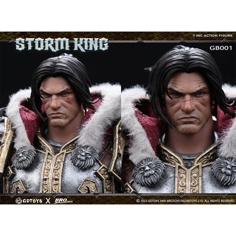 In Stock 100% Original GDTOYS X BROTOYS Full Set Storm King Miniature Action Figurine GB001 Anime Action Collection Figure Model