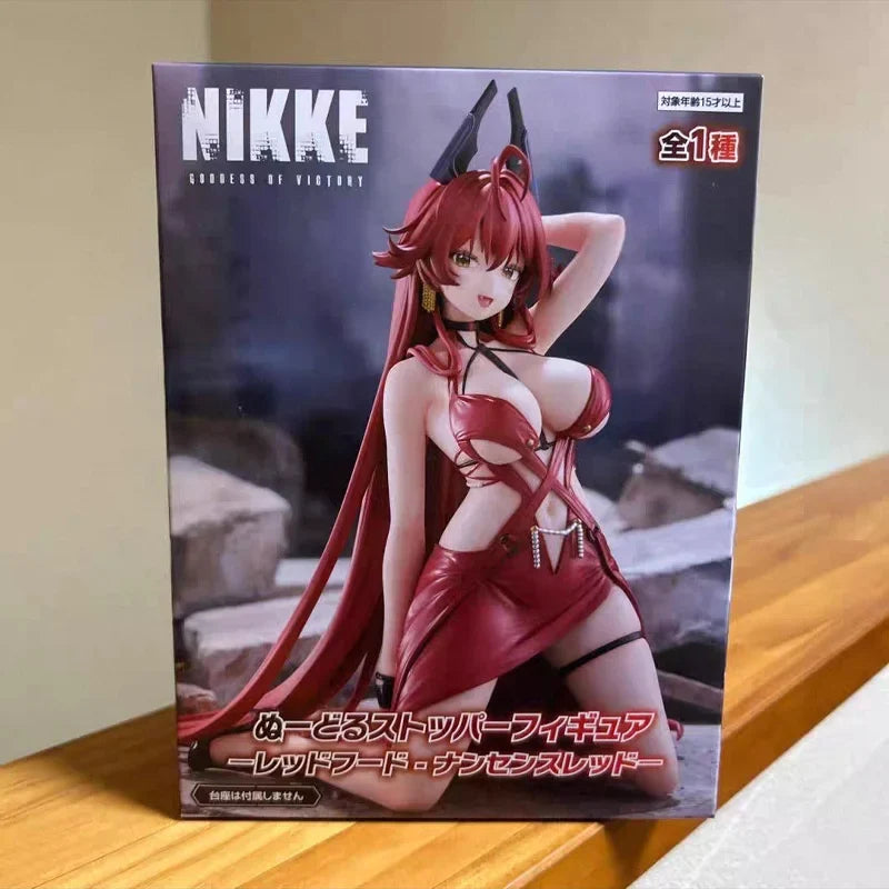 [Genuine Original] Furyu Goddess of Victory: Nikke Noodle Stopper Figure Little Red Riding Hood In Stock Anime Figure Model Toys