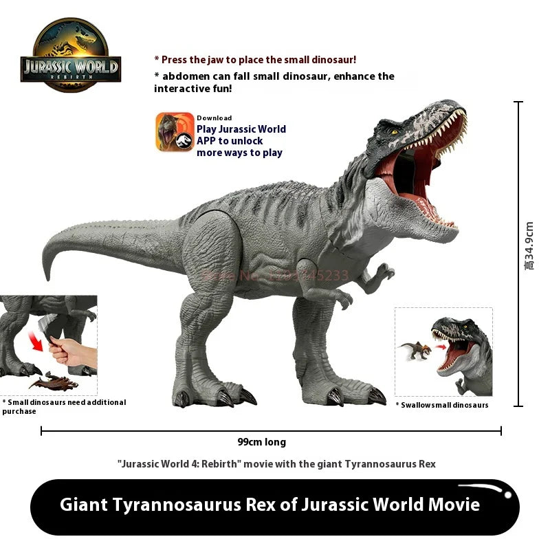 In Stock Mattel Jurassic World: Rebirth 4 Spinosaurus Action Figure Model Simulated Dinosaur Model Toys Children'S Birthday Gift