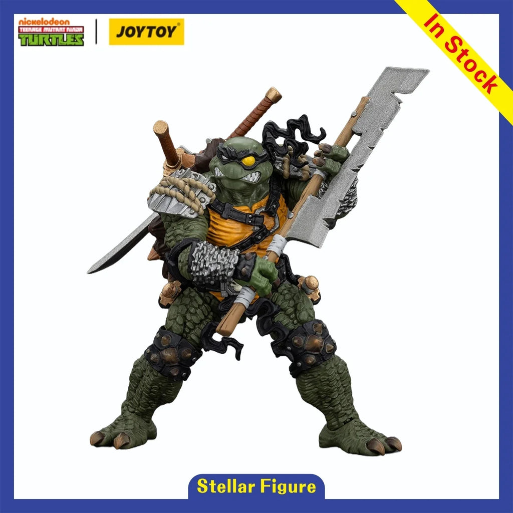 【SF】JOYTOY 1/18 Action Figure TMNT Slash  Prime Model Toy Gift