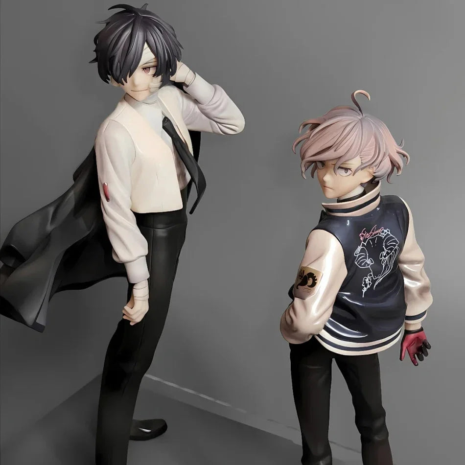 22CM Bungou Stray Dogs Anime Figure Youth Dazai Osamu Action Figure Nakahara Chuuya Figurine PVC Collection Model Doll Toys