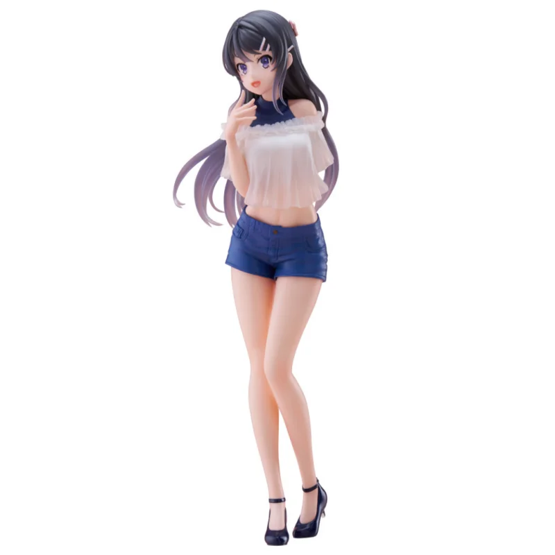 In Stock New Original Furyu  Anime Figure Rascal Does Not Dream Series Sakurajima Mai  Desktop Model Decoration No Box Gift