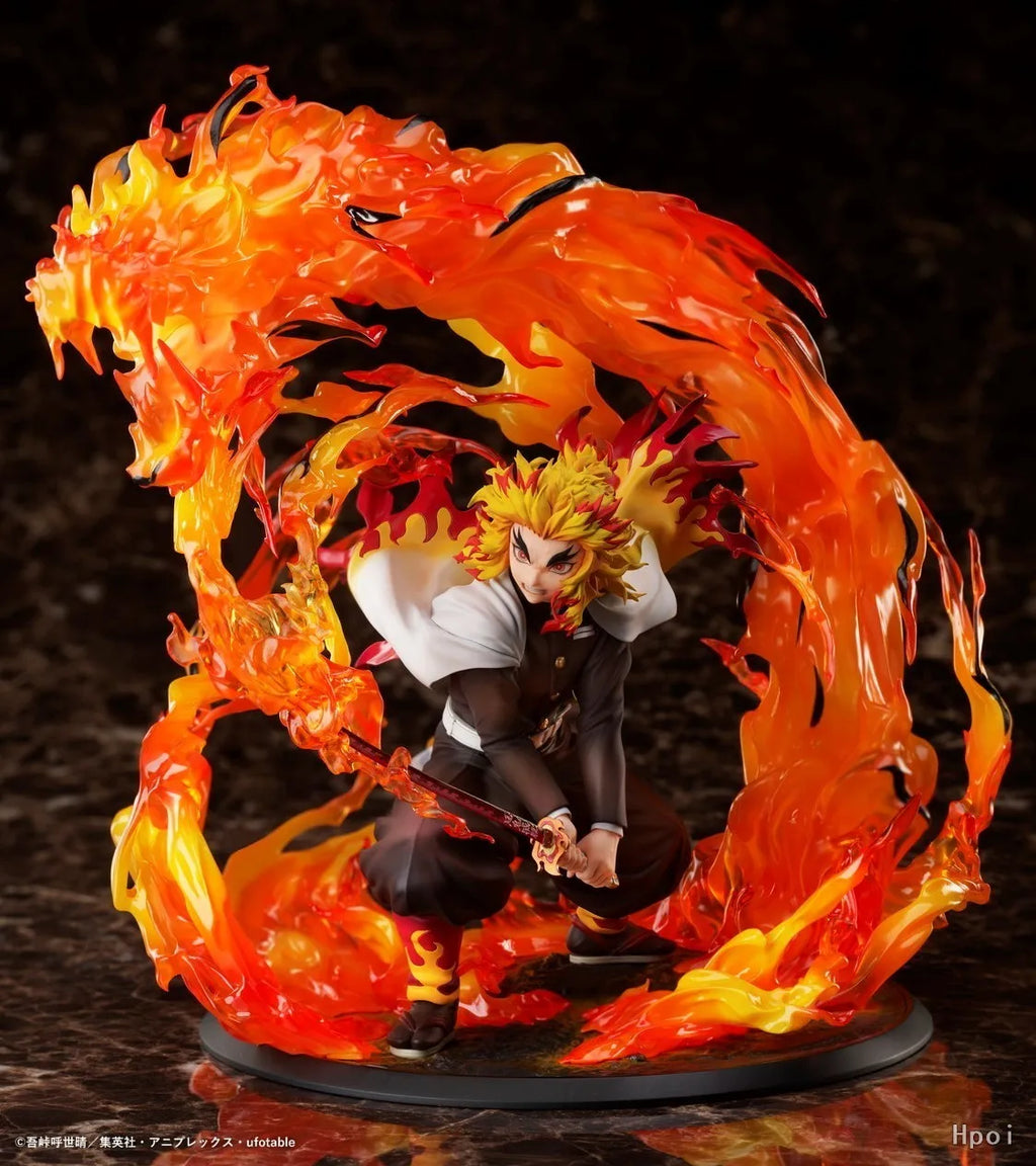 【Auf Lager】WING ANIPLEX+ Demon Slayer: Mugen Train Rengoku Kyoujurou 1/8 Scale Anime Figur