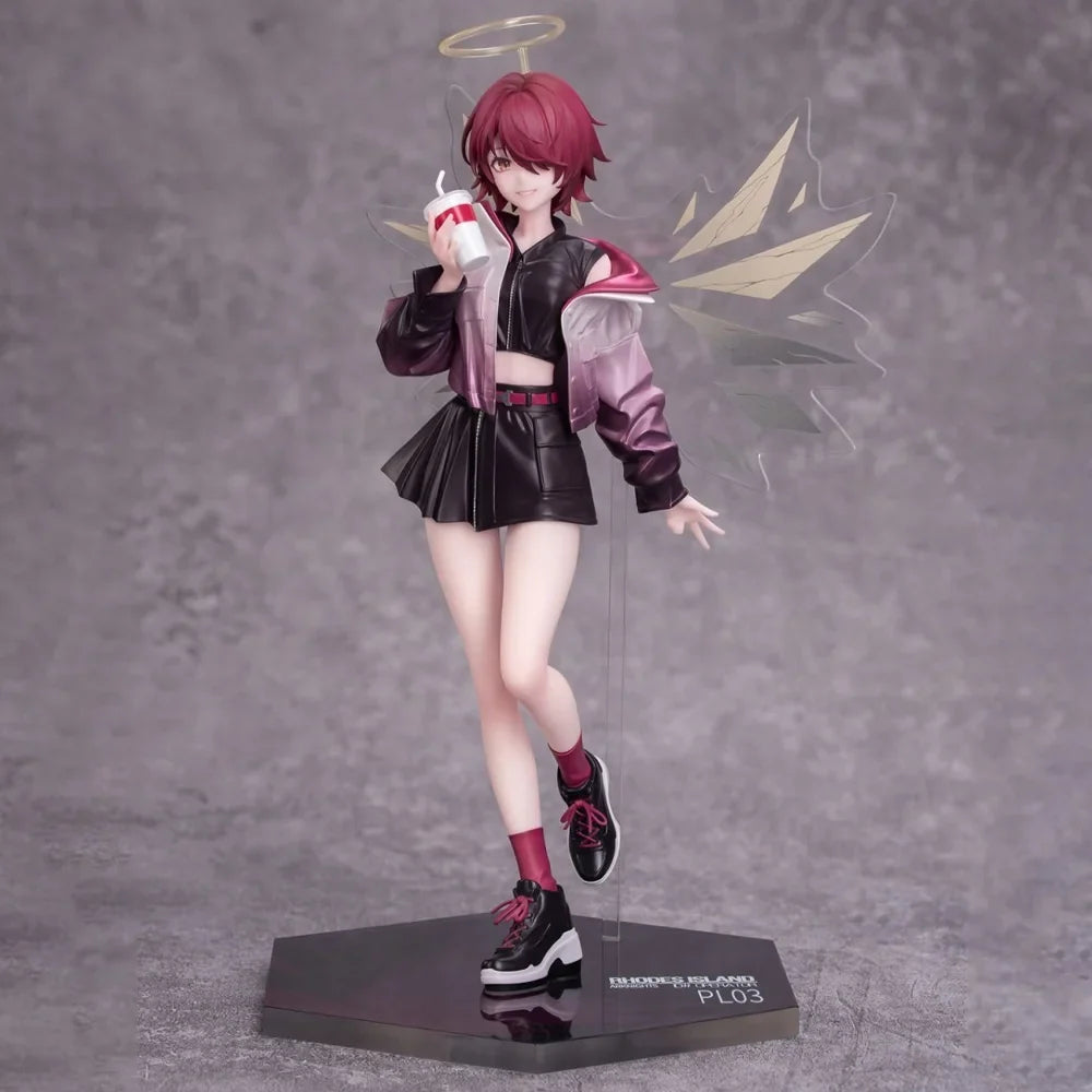 In Stock Myethos Original Genuine Arknights Exusiai Gift+ 1/8 Ambience Synesthesia Ver. 22cm Collections Model Toy Figures Gift