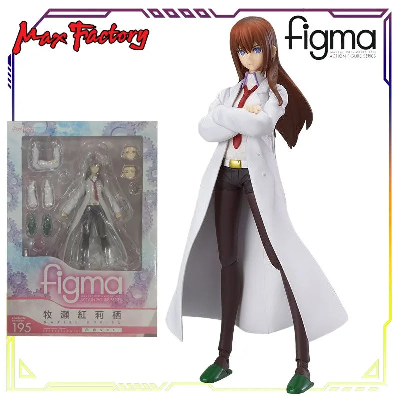 Max Factory Original Figma The Gate of Destiny Stone Series Steins Gate\Ryutaro Okabe Action Figure Model Toys Gifts Fo Boys