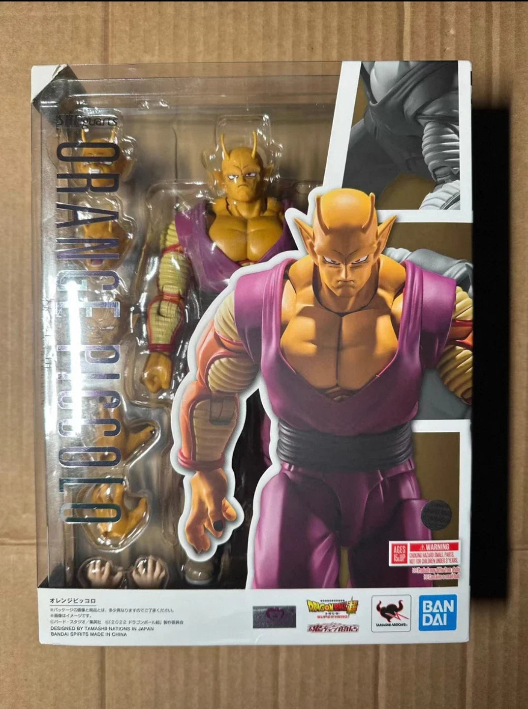 Original BANDAI S.H.Figuarts SHF Dragon Ball Z Orange Piccolo Bick Big Devil Sofort lieferbar Anime Figur Modell Sammlung