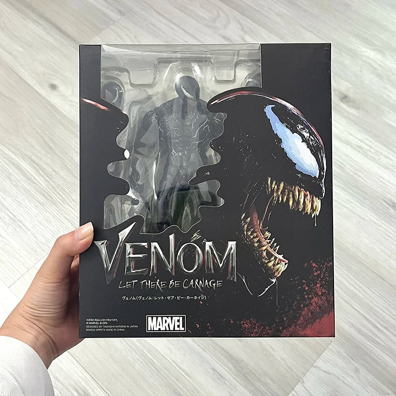 SHFiguarts Venom Red Venom Carnage Action Figure Shf Venom 2 Let There Be Carnage Anime Figure Model Toy Birthday Gifts Doll