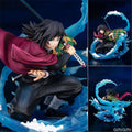 Anime Demon Slayer Kimetsu No Yaiba Tomioka Giyuu Battle Ver. PVC Action Figure Game Statue Collectible Model Kids Toys Doll