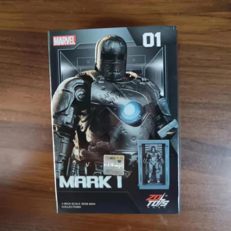 ZD Original Iron Man Legende Mk42MK1 MK2 MK3 MK4 MK5 MK6 MK7 Spider Man Avengers Infinity War Action-Puppe Weihnachtsgeschenk