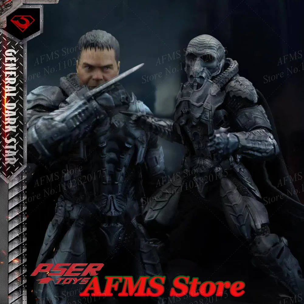 PSERTOYS 1/12 Scale Collectible Figure Krypton Dru-Zod General Zod Adventure Comics Militärkommandant 6" Actionfigur Modell