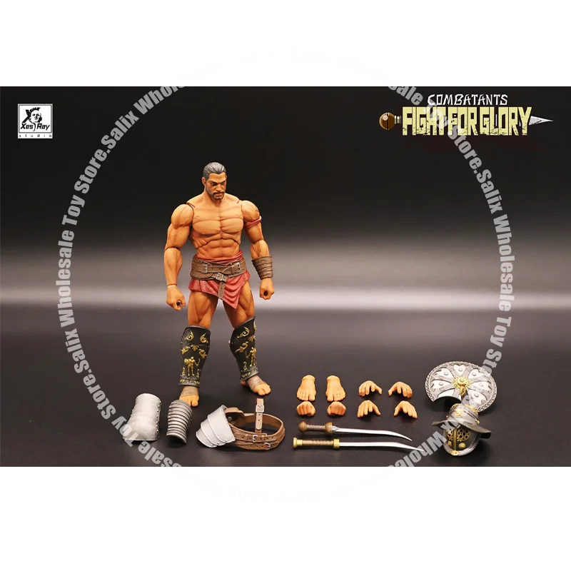 Pre XesRay Fight For Glory 1/12 Action Figure Combatants Wave 6 Cassia Berenice Medocus the Thracian Gift Model Toys