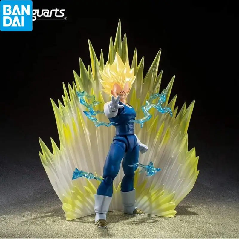Genuine BANDAI NAMCO Dragon Ball Z S.H.Figuarts Majin Vegeta  Collector Figurine Toys in stock PVC Figure Desktop ornament gift