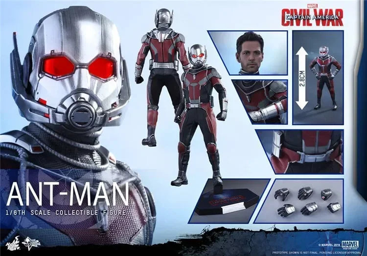 In Stock HT Hottoys MMS308 MMS497 MMS362 MMS690 Quantum Frenzy Ant Man 1.0 2.0 3.0 4.0 1/6 Action Figure Model Toys