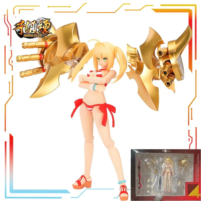 Thousand Value Practice Original Finished Movable Doll Series Nero Claudius Anime Action Figure Model Toys Model Gifts for Boys