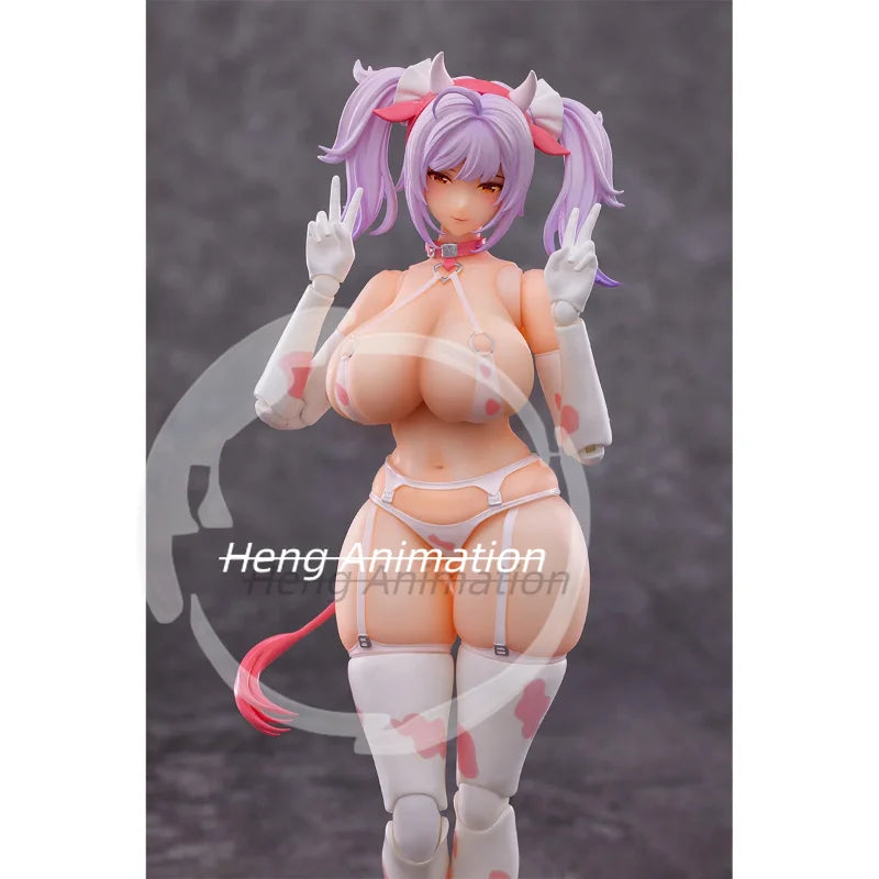pre-sale BISHOUCRAFT 1/12 Little Bear Kuma Nana Cow Suit Girl Action Figures Q2.2026