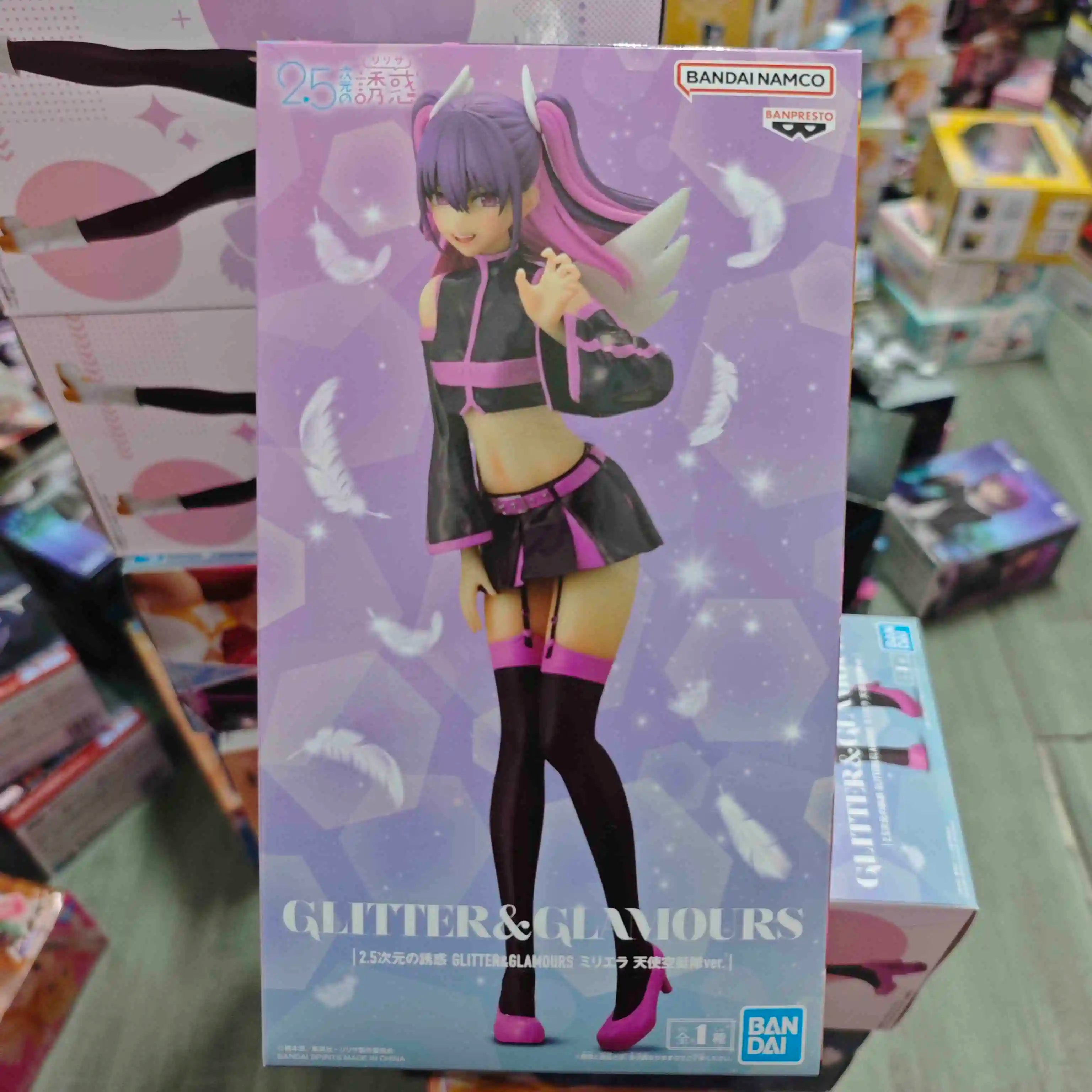 Bearpanda Bunny Girl Asanagi Rin Xiya Temperature Paint 3d Crystal Eye Kawaii Garage Kit Creative Scene Model Classic Anime Toys