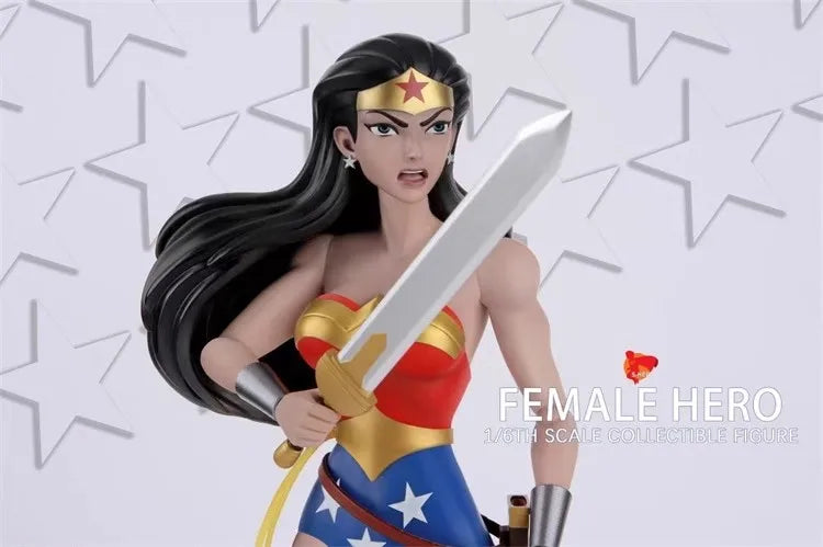 Collectible In Stock SHERO TOYS SH007 1/6 Scale Female SUPER-HERO Comic Version Superwoman 12" Women Soldier Action Figure Model
