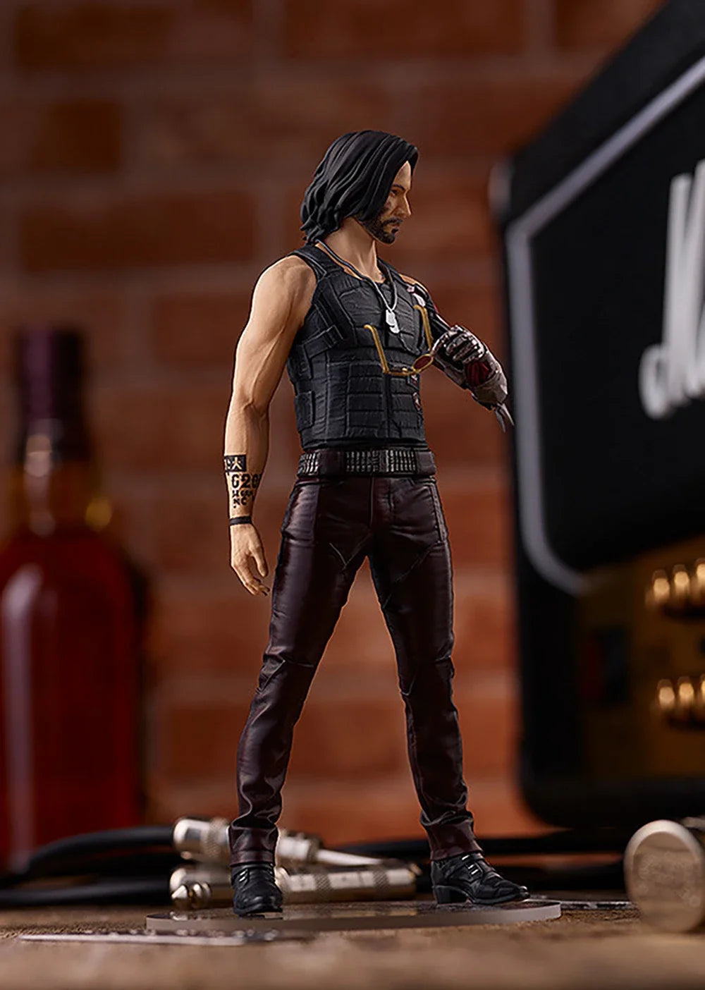 100% Original in Stock Good Smile Company Pop Up Parade Cyberpunk 2077 Johnny Silverhand Collection Series Model Decoration