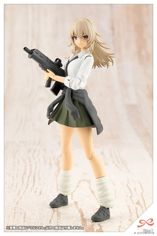 Original in Stock KOTOBUKIYA OO-chan Series 1st Edition Wolf-chan 1/7 Figures Model Toys Gifts Collection Ornaments