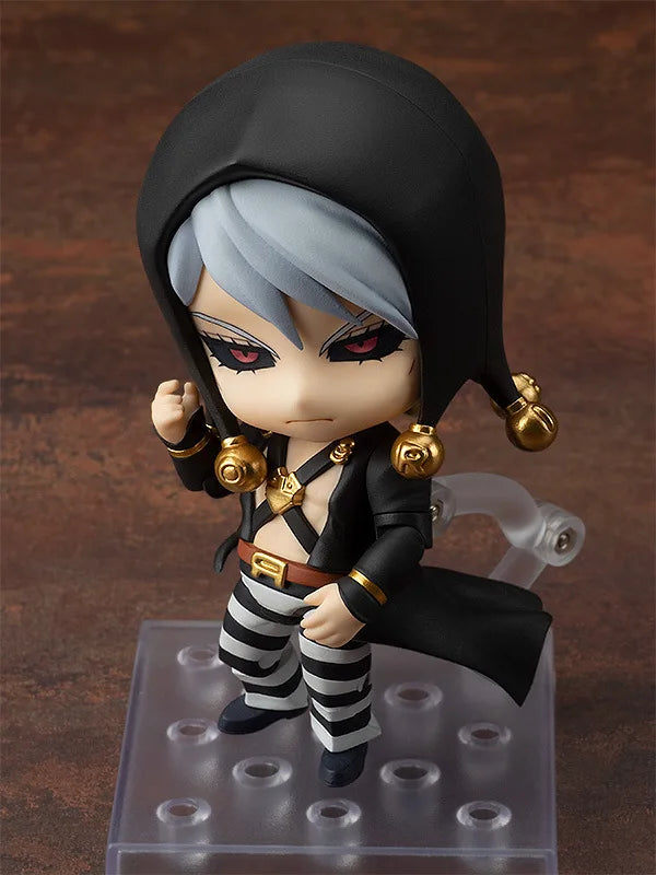 10cm JoJo's Bizarre Adventure JoJos Risotto Nero 1326# Anime Figurine Action Figure Toys Doll Collection Christmas Gift With Box