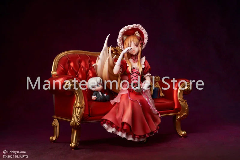 Hobby sakura Original Spice and Wolf Holo Valentines Ver. 1/7 PVC Action Figure Anime Model Toys Collection Doll Gift